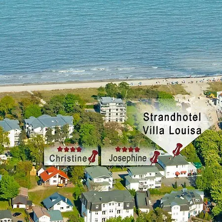 Strandhotel Louisa&appartementhäuser Josephine Und Christine Apartment 4*
